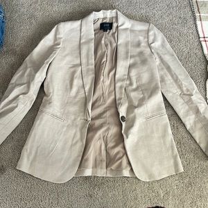 Tan J Crew Blazer size 4
